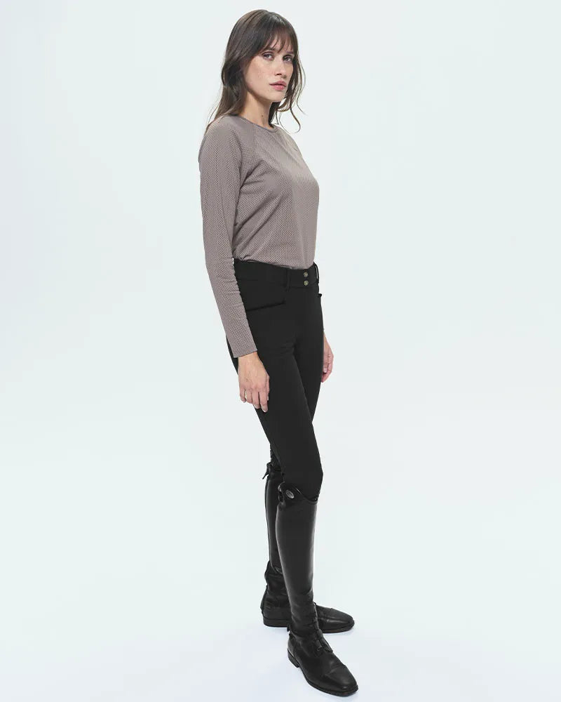 DADA Sport Giovani Grip Breeches - Black