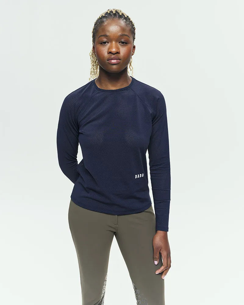 DADA Sport Jazz - Micro-Perforated Long Sleeve T-Shirt