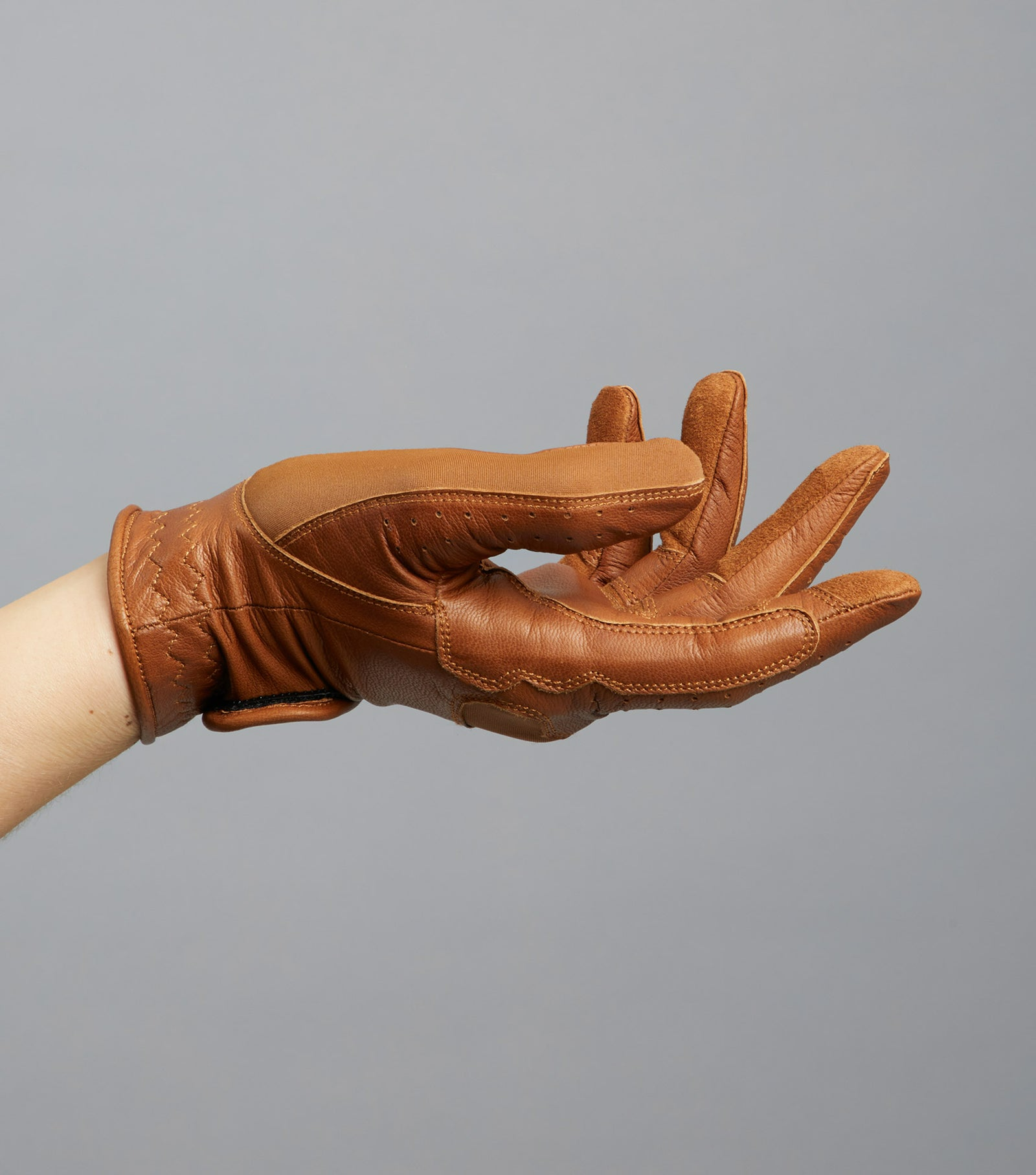 Mizar Ladies Leather Riding Gloves