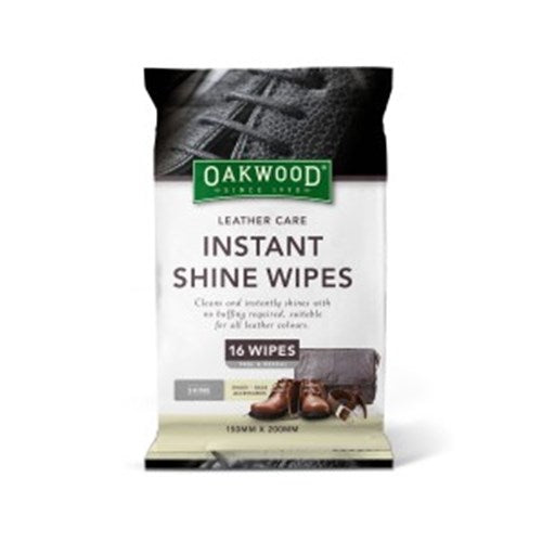 Oakwood Instant Shine Wipes