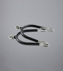 Premier Equine Rubber Covered Roller Ball Spurs