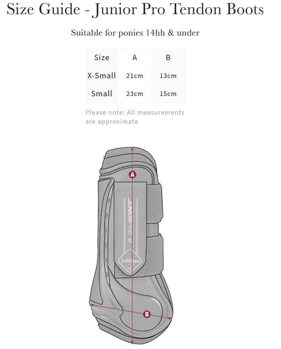 LeMieux Junior Pro Tendon Boots