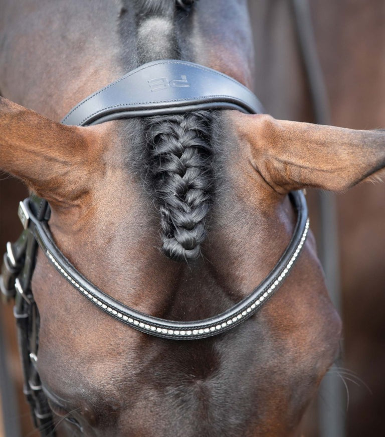 PEI Stellazio Anatomic Snaffle Bridle with Flash