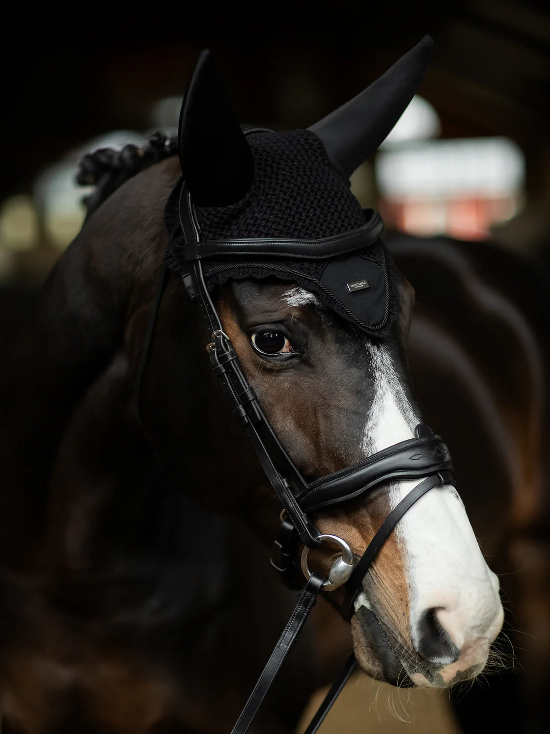 Equestrian Stockholm Soundless Fly Hood Black Edition
