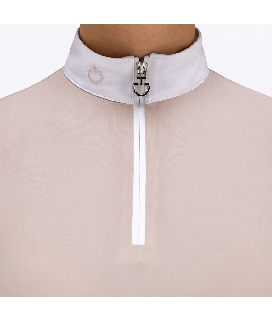CT Orbit Jersey S/S Competition Zip Polo