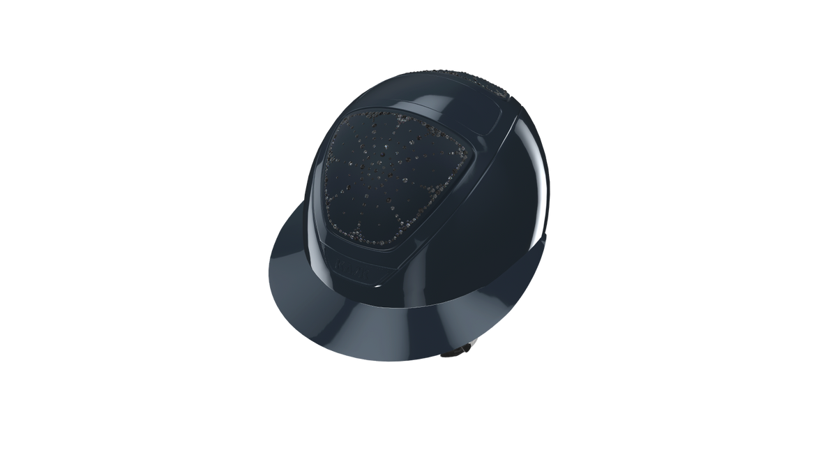 KASK Star Lady Pure Shine Navy-Navy Crystals Riviera Graphite Mix