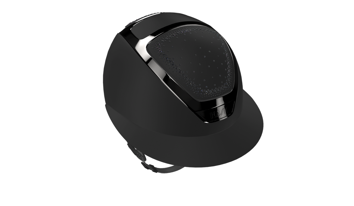 KASK Star Lady Chrome Black-Black Crystals In-Out Graphite