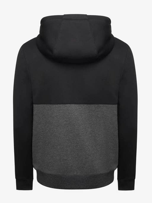 LeMieux Mens Elite Zip Through Hoodie Charcoal Marl