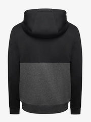 LeMieux Mens Elite Zip Through Hoodie Charcoal Marl