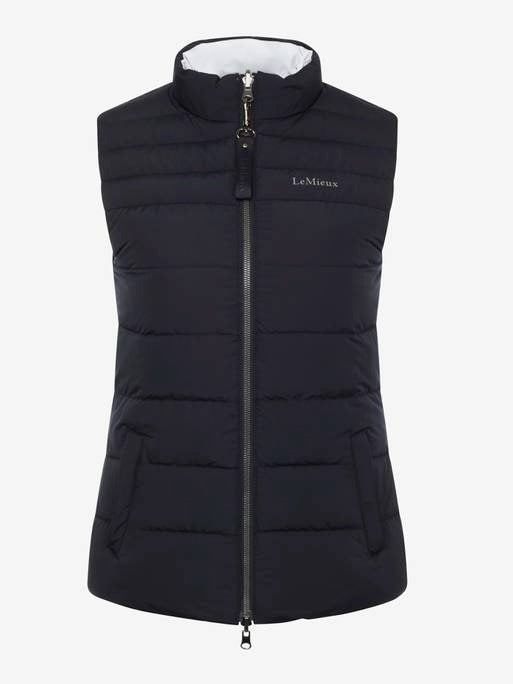 LeMieux Lucille Reversible Reflective Gilet Navy