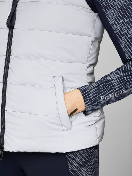 LeMieux Lucille Reversible Reflective Gilet Navy