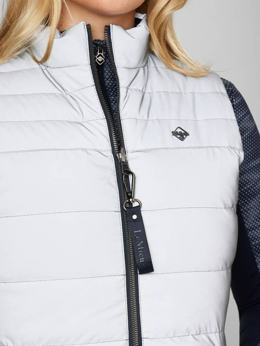 LeMieux Lucille Reversible Reflective Gilet Navy