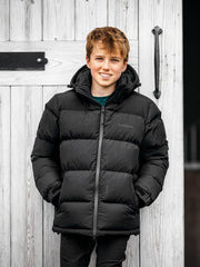 LeMieux Elite Young Rider Boys Puffer Jacket Black