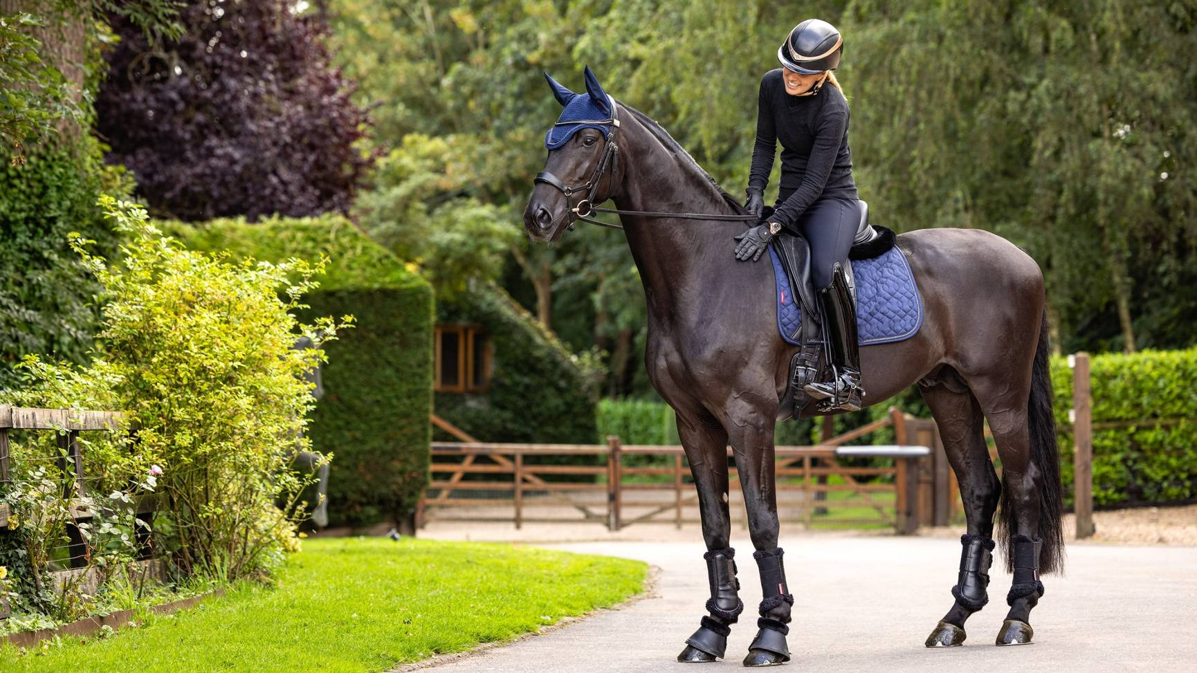 Lemieux Crystal Suede Dressage Pad