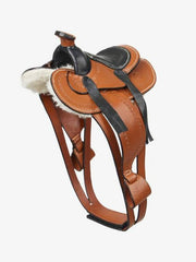 LeMieux Toy Pony Western Saddle Tan