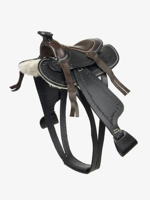 LeMieux Toy Pony Western Saddle Black