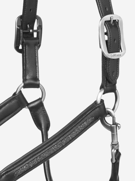 Lemieux Leather Crystal Headcollar