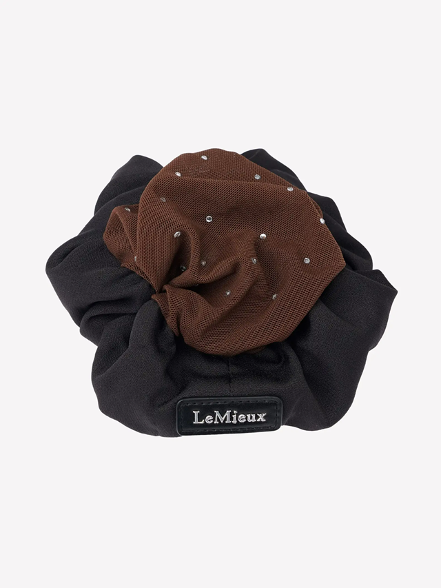 LeMieux Scrunchie with Crystal Hair Net