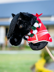 LeMieux Hobby Horse Flower Sash Red