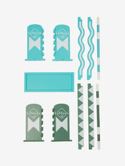 LeMieux Toy Pony Jump Set Azure/Sage/White