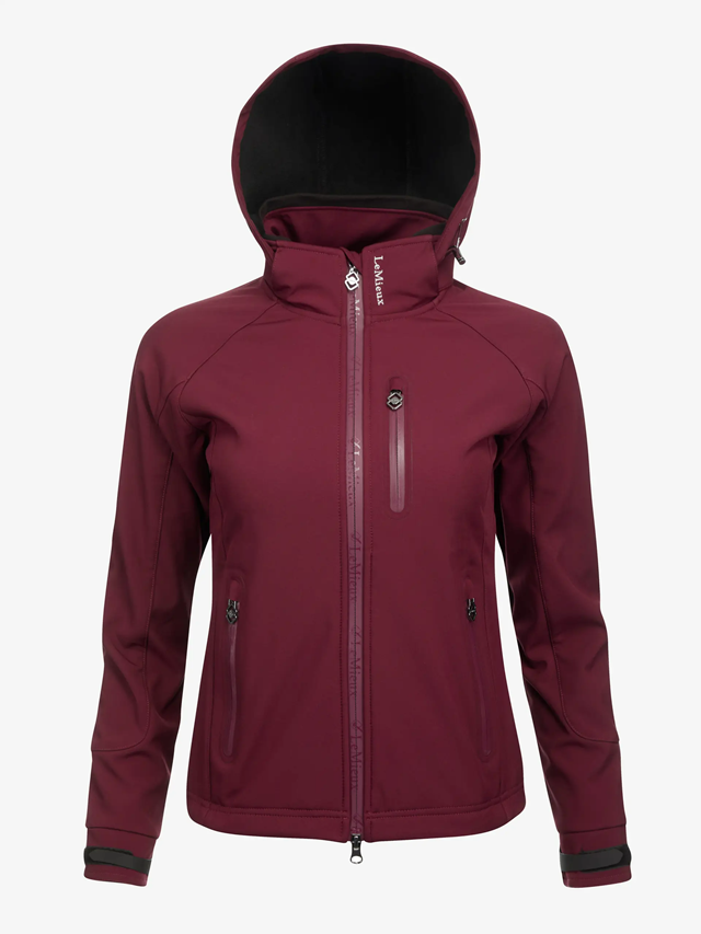 Elite Soft Shell Jacket Burgundy