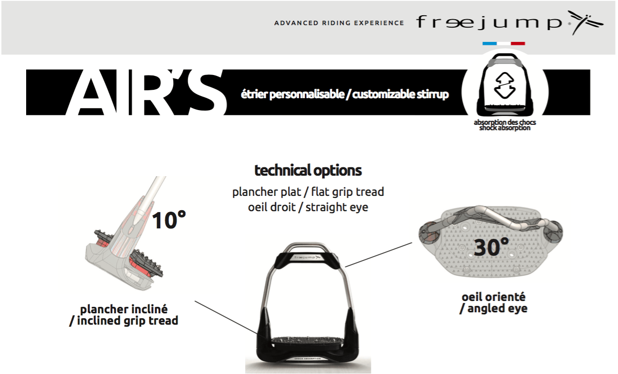 Freejump AIR'S Stirrups