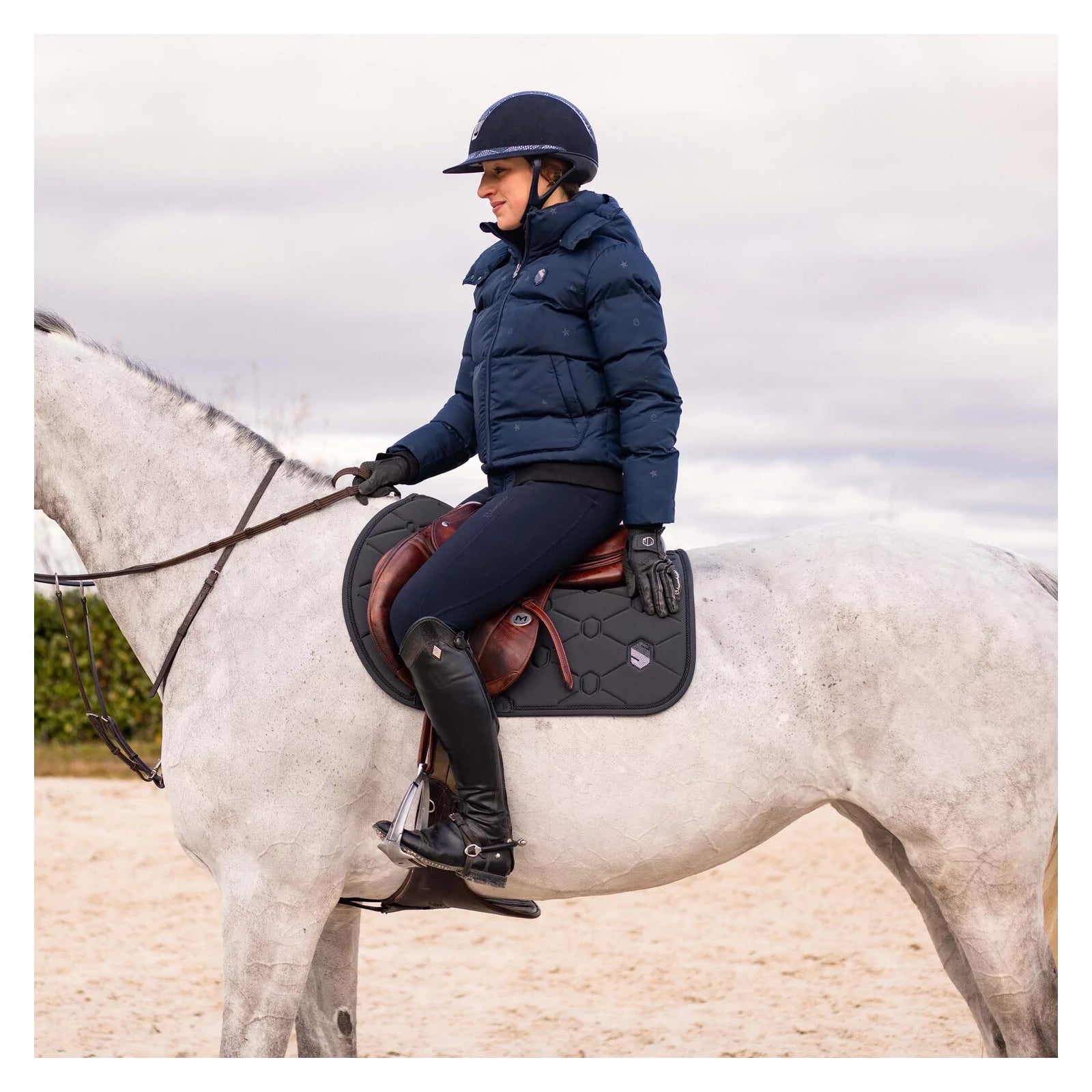 Samshield Spineshield Swarovski Saddle Pad