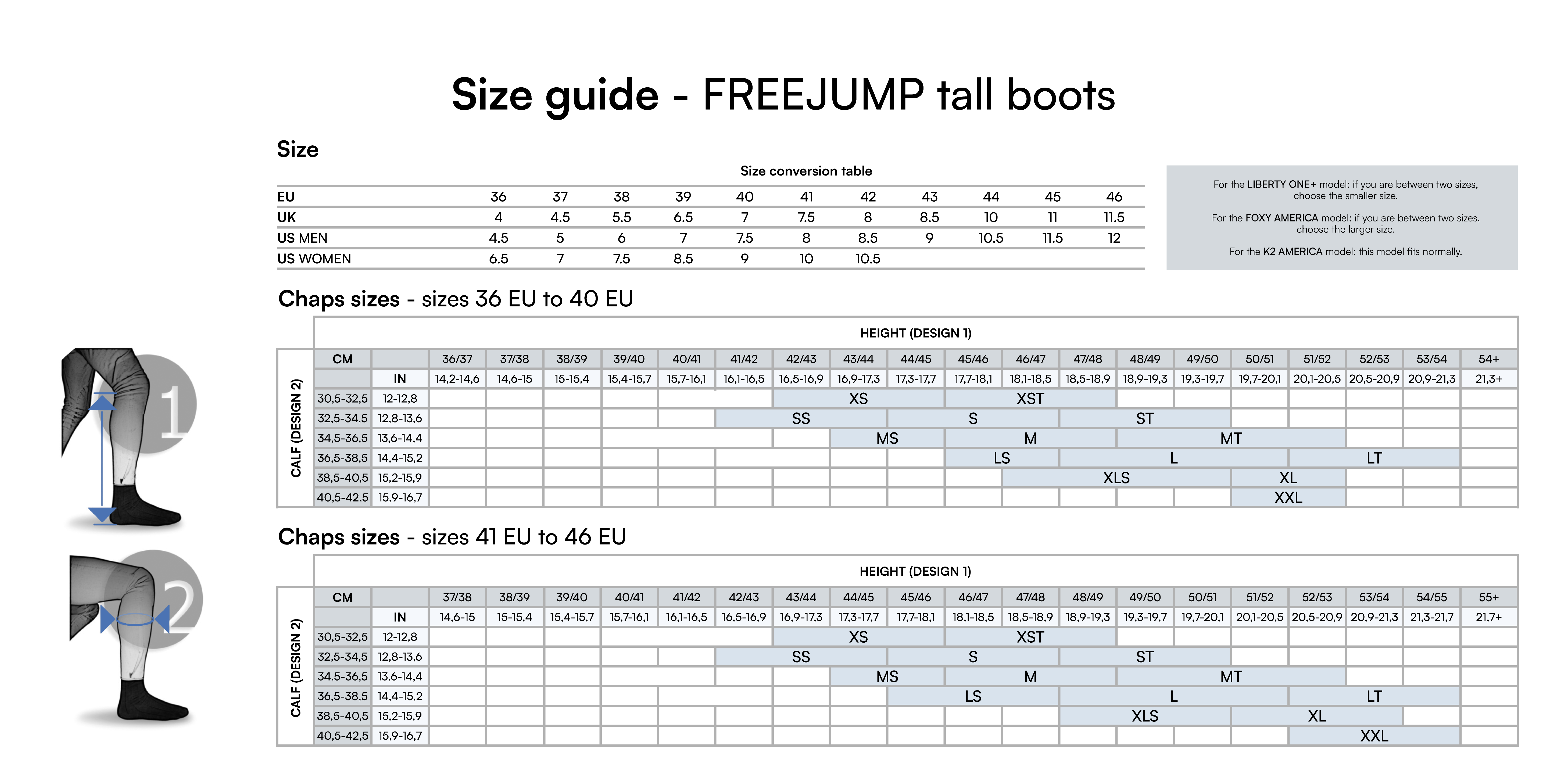 Freejump Liberty One + Tall Boot