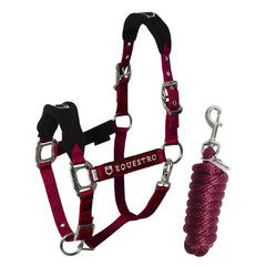 Equestro Fleece Halter With Lead