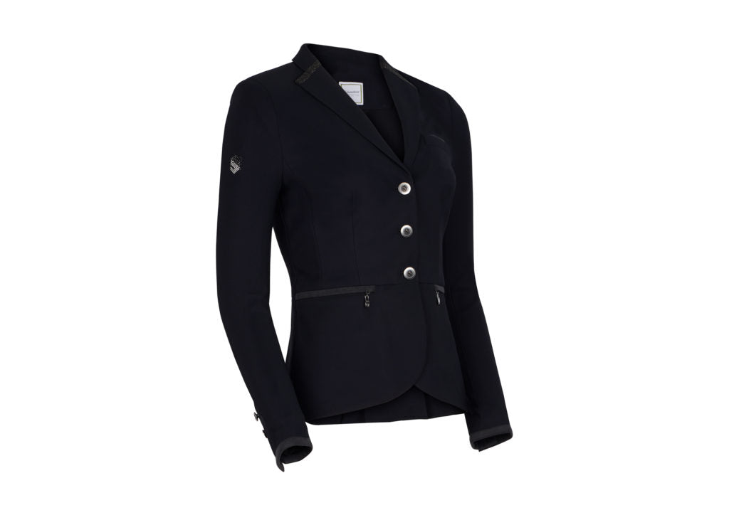 Victorine Crystal Fabric Jacket