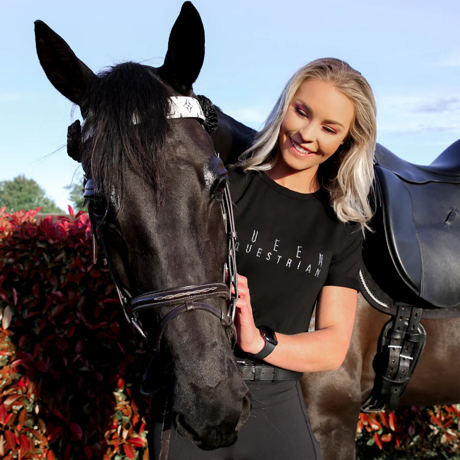 Queen Equestrian Sparkle Tee