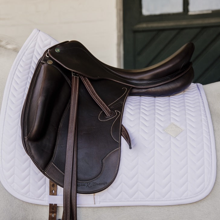 Kentucky Horsewear Saddle Pad Fishbone Dressage