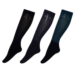 KLnikhil Unisex Show Socks 3pk Black Foot