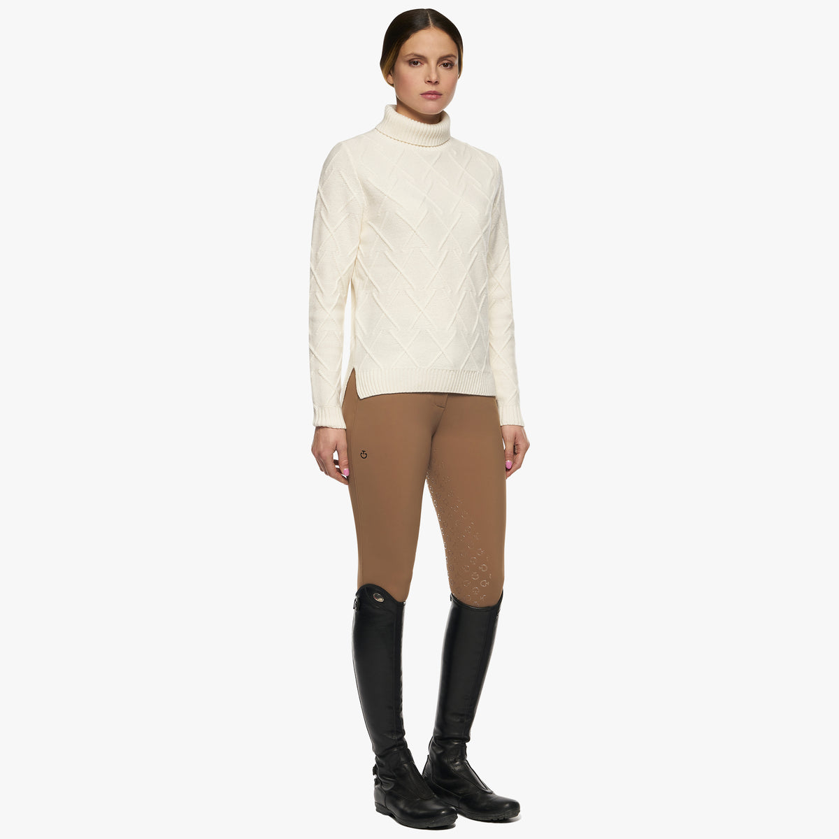 CT Winter Wool Turtleneck Sweater