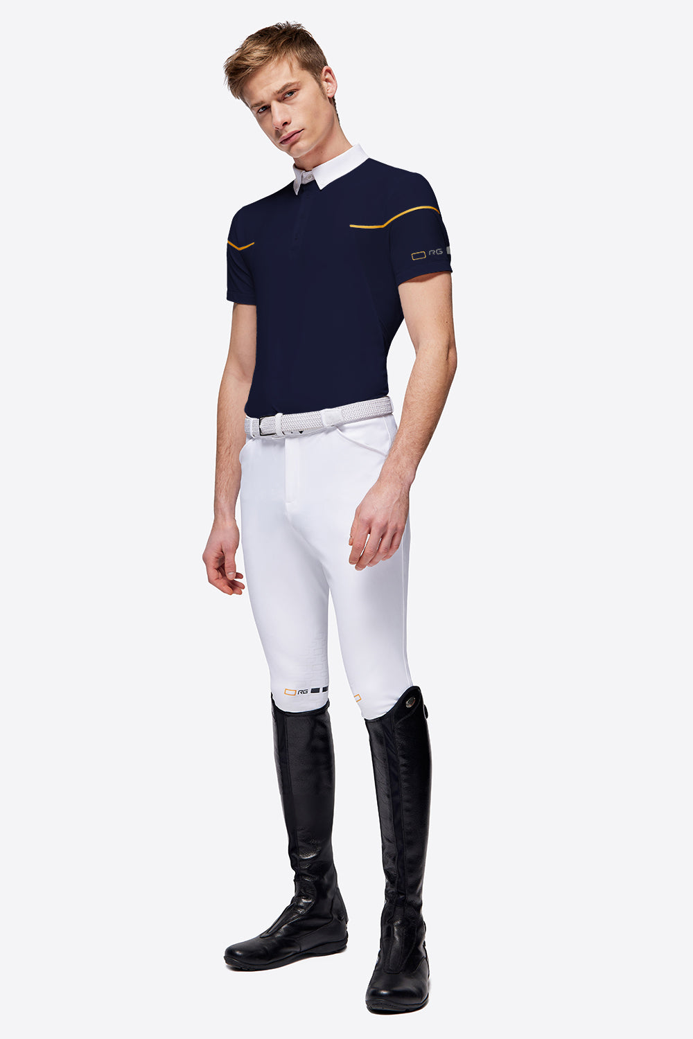 RG Mens Jersey S/S Button Competition Polo – Completely Equine