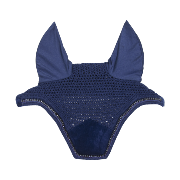 Kentucky Horsewear Fly Veil Wellington Velvet Pearls