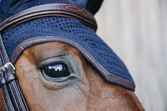 Kentucky Horsewear Fly Veil Wellington Leather Pony