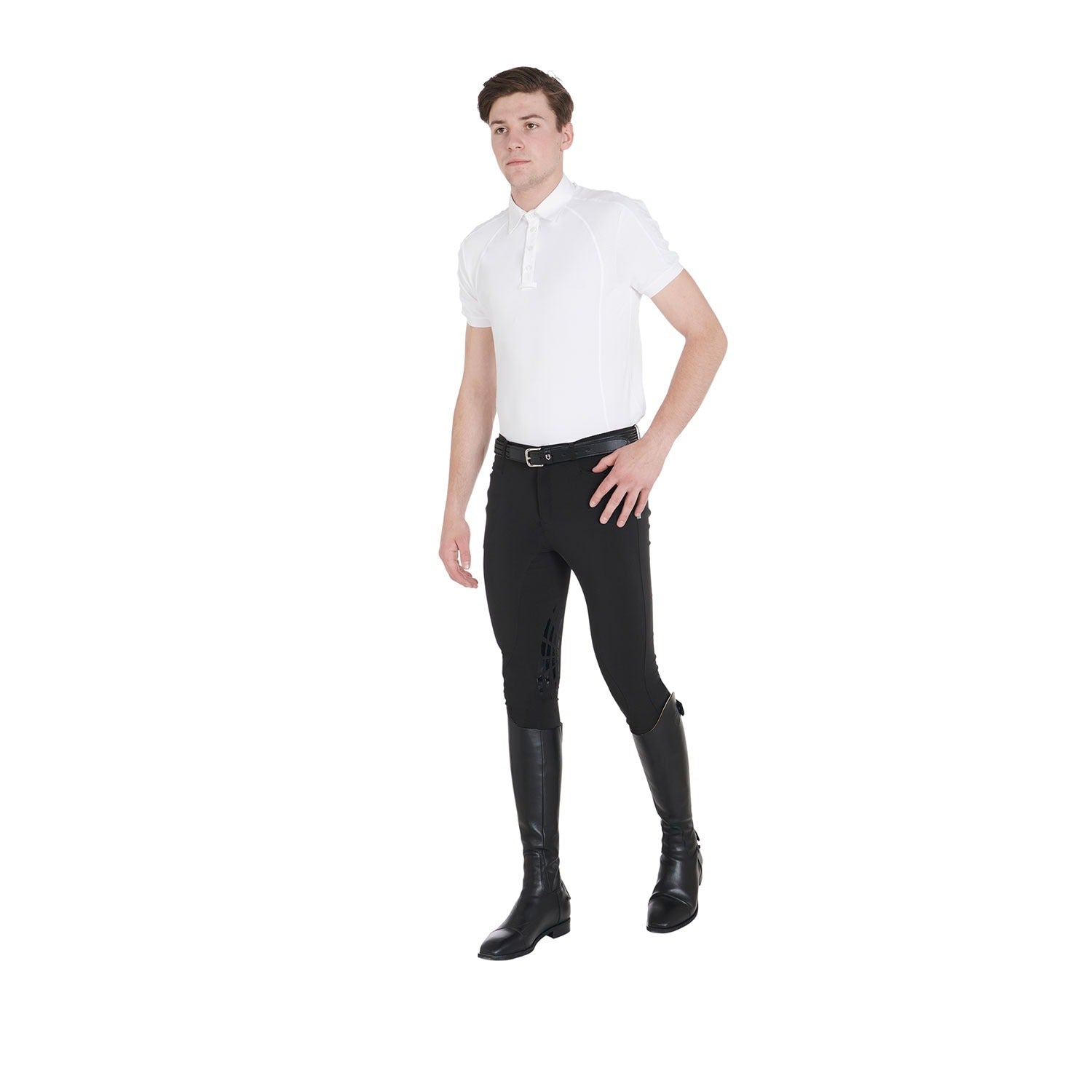 Equestro Men's Nestor Technical Fabric Breeches