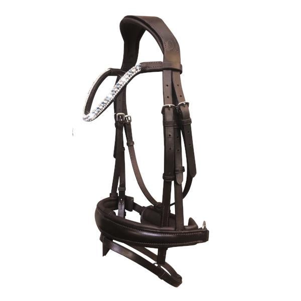 Lumiere Anastasia Leather Convertible Bridle Brown