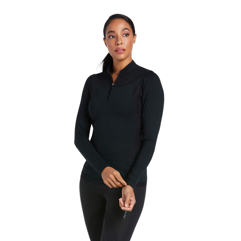 Ariat Women's Ascent 1/4 Zip LS Baselayer