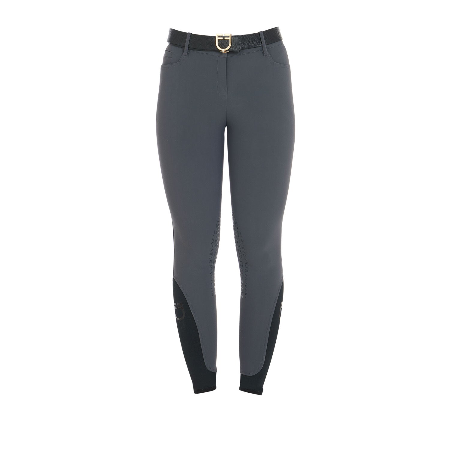 Equestro Women's Zedna Slim Fit Grip Breeches with logo