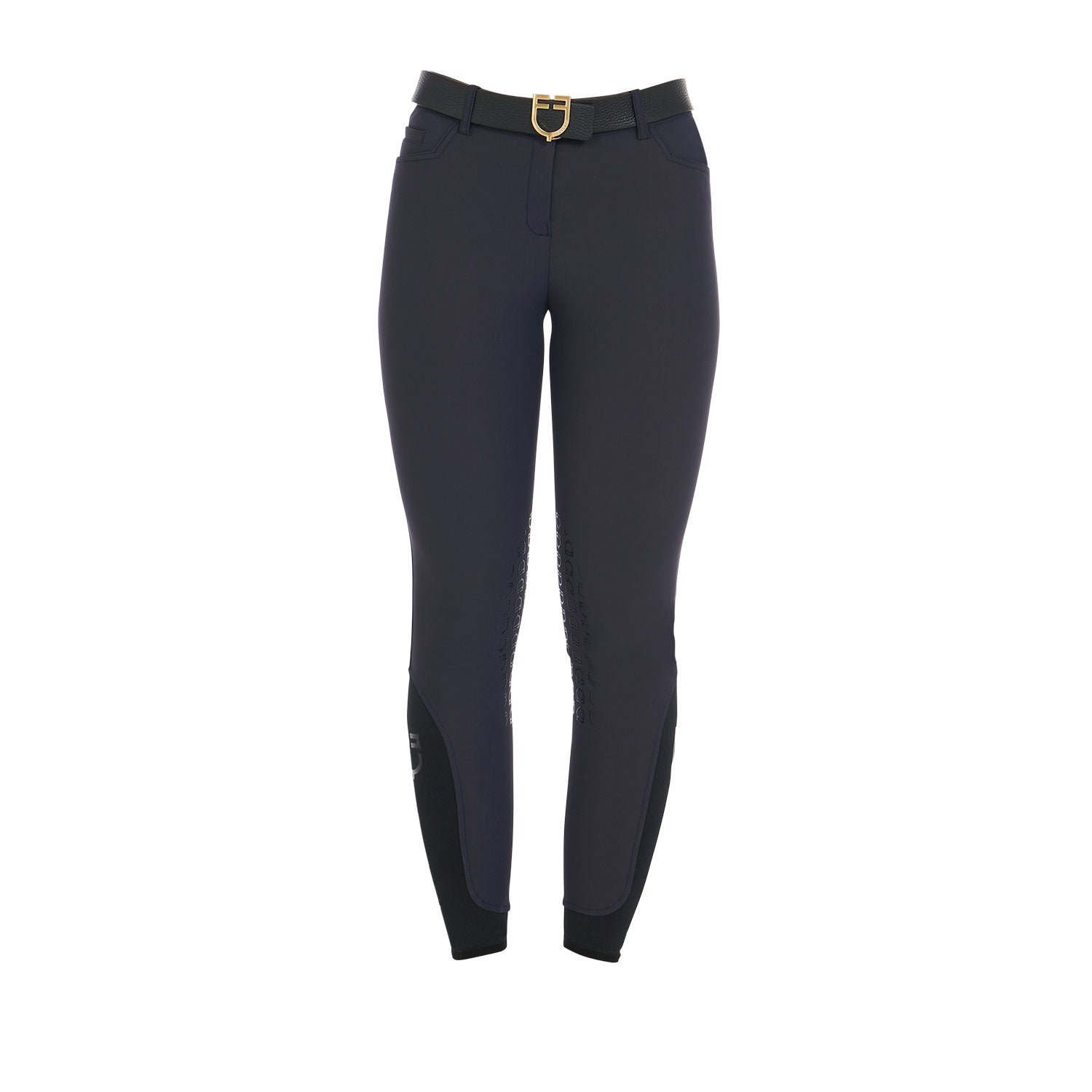 Equestro Women's Zedna Slim Fit Grip Breeches with logo