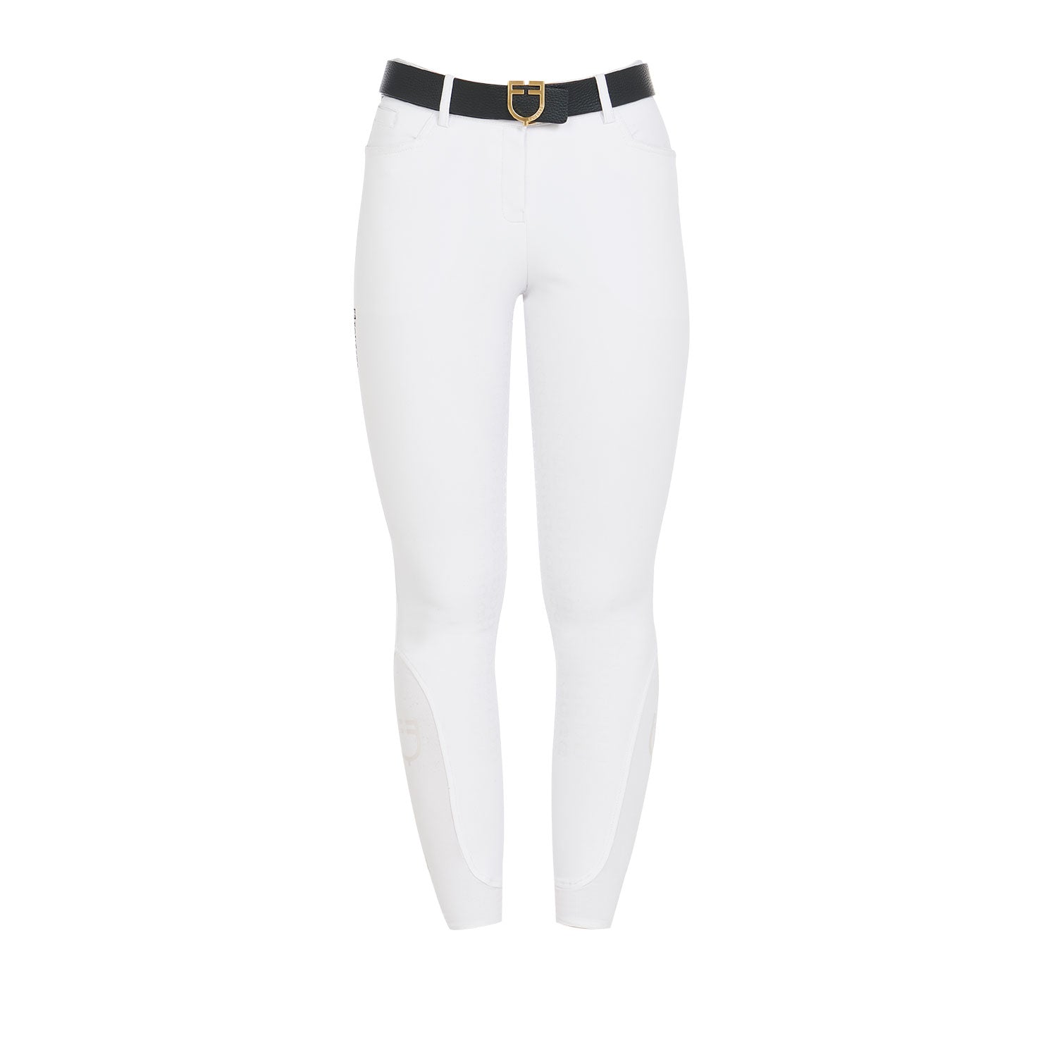 Equestro Women's Zedna Slim Fit Grip Breeches with logo