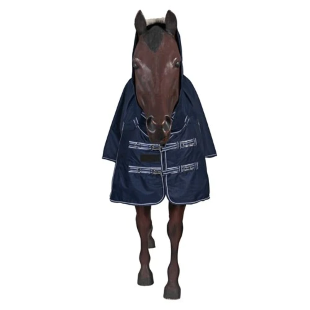 Kozy 1200D Rainsheet Horse Rug Combo - Navy