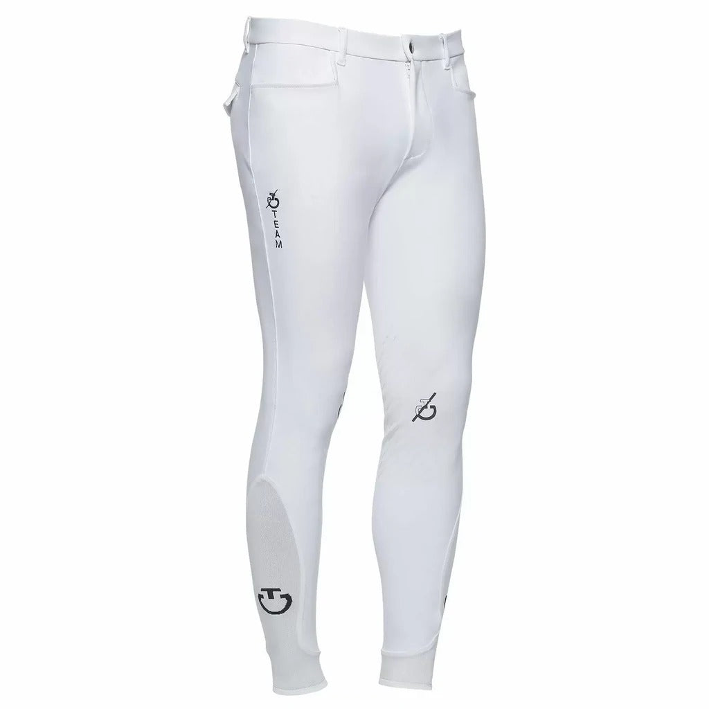 CT Men's Team Red Stripe Breeches White