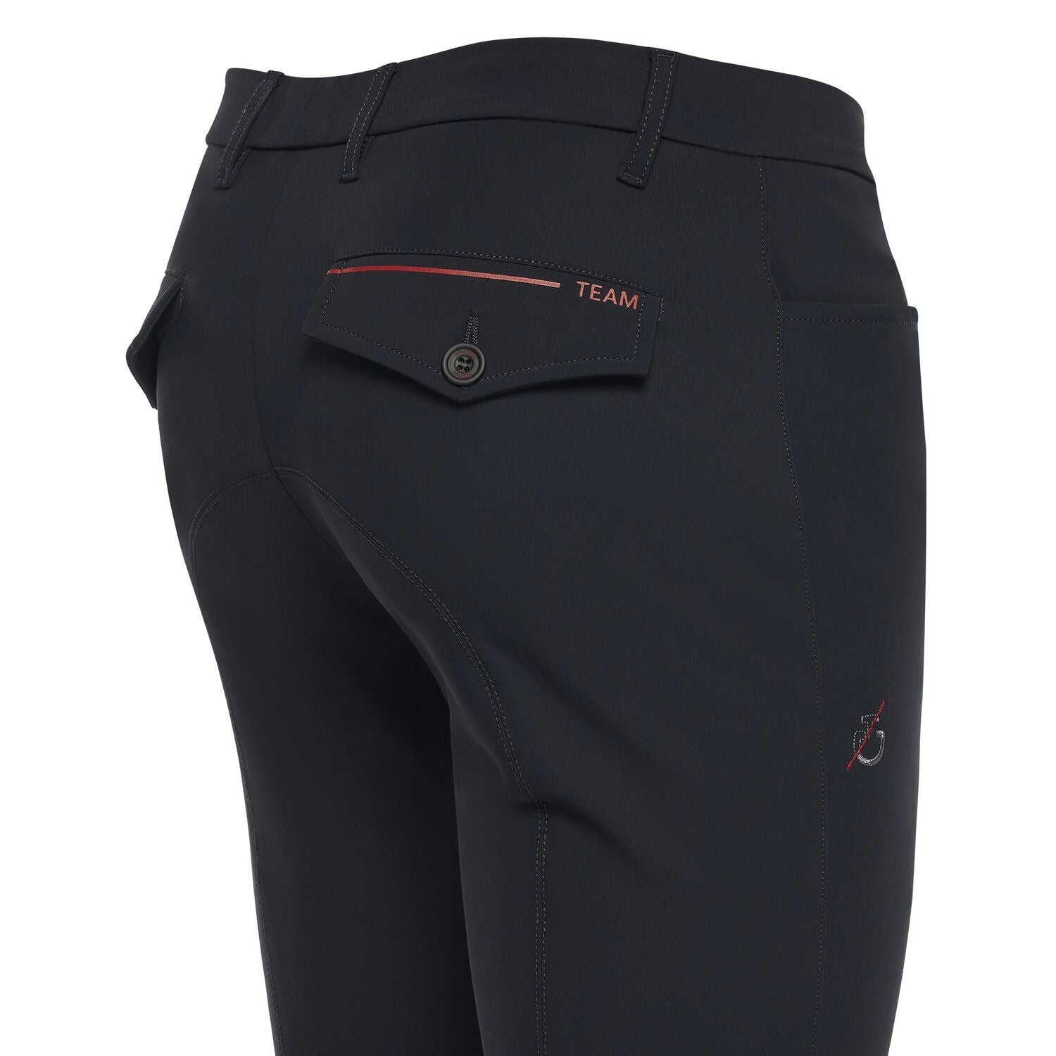 CT Men's Team Red Stripe Breeches Navy