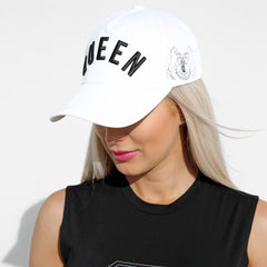 Queen Equestrian White Queen Cap