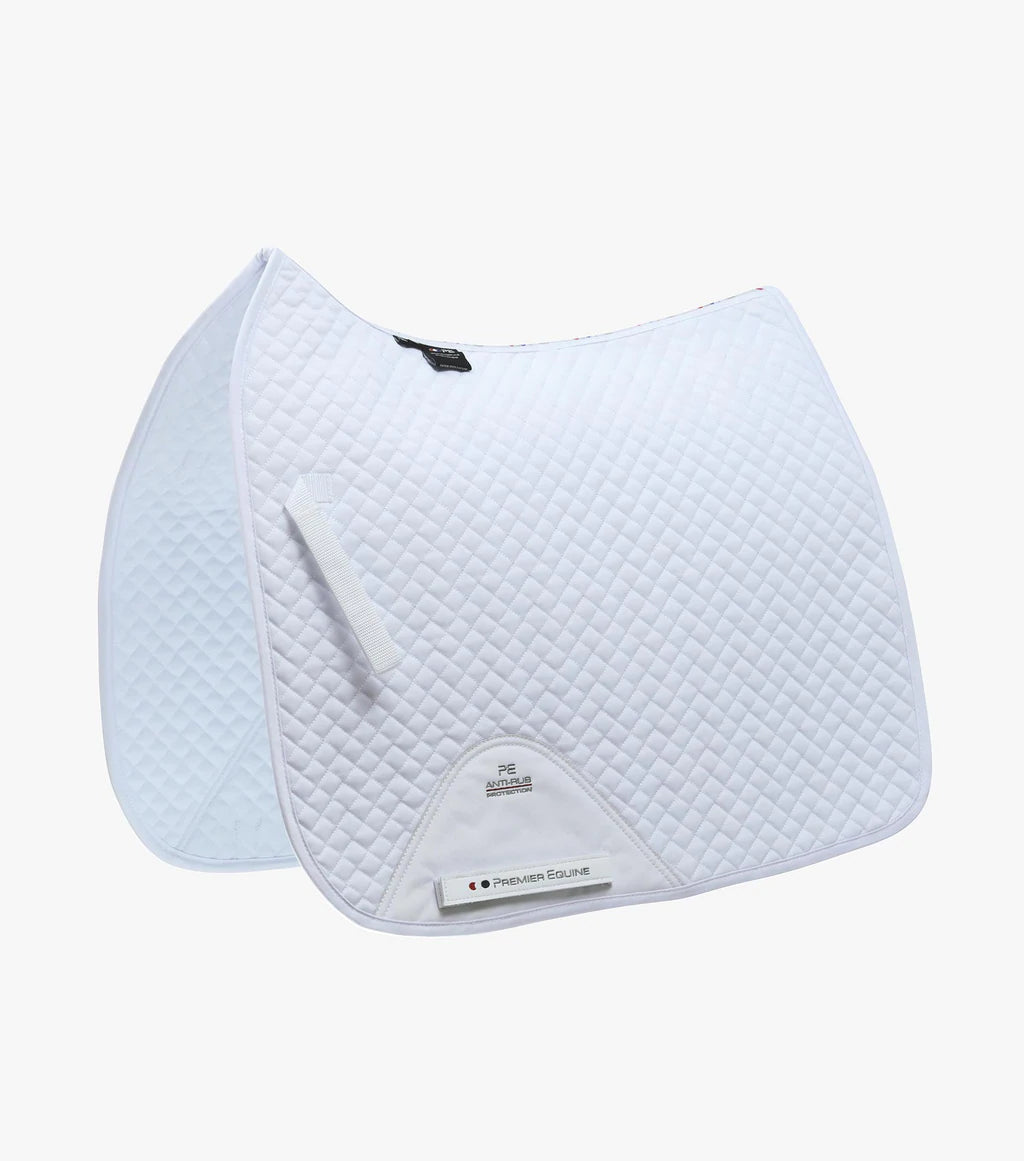 Pony Plain Cotton Dressage Square Saddle Pad