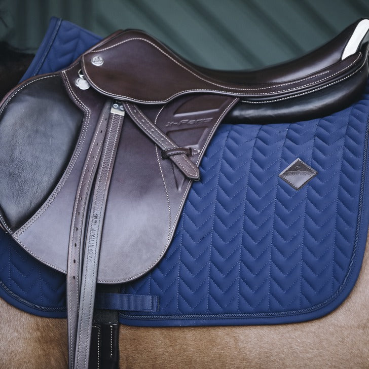 Kentucky Horsewear Saddle Pad Fishbone Show Jumping