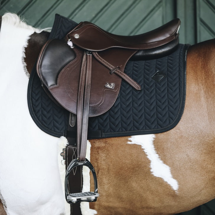 Kentucky Horsewear Saddle Pad Fishbone Show Jumping